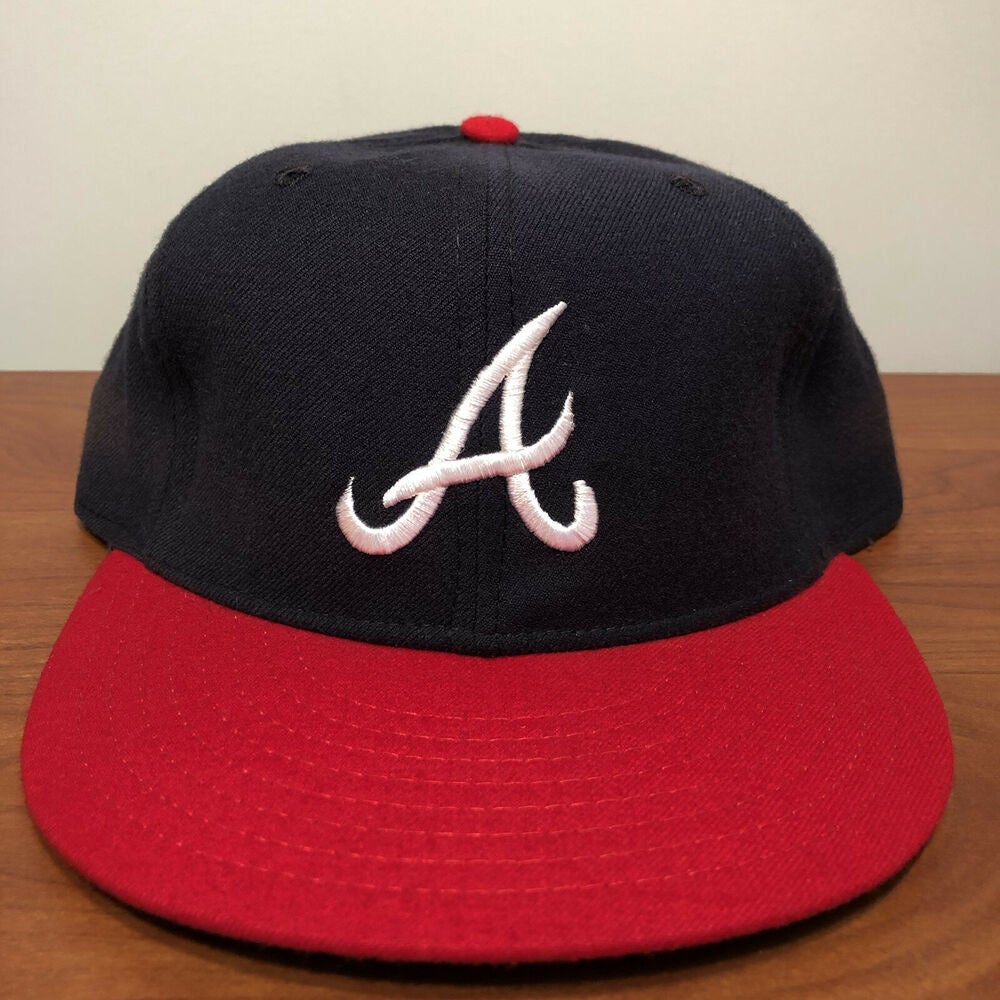 Atlanta Braves New Era Beef Broccoli Size 7 3/8 Cap Hat Fitted Major League  Baseball Green Brown | SidelineSwap