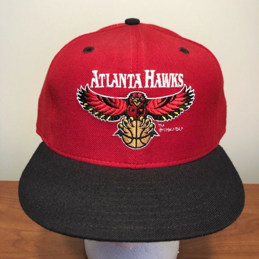 Atlanta Hawks Hat Cap Fitted 7 1/2 New 