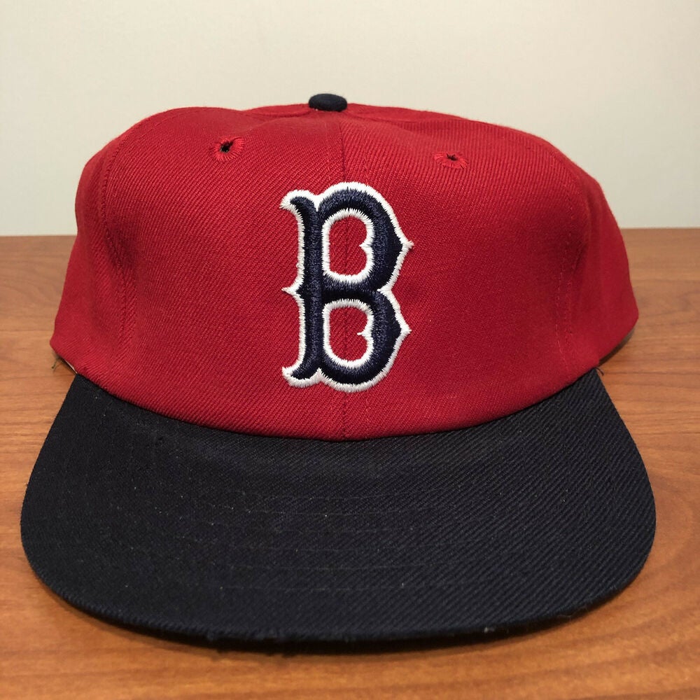 vintage red sox hat fitted