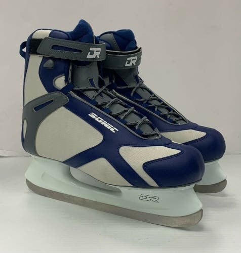 New DR SK42L Women's Soft Boot Recreational Ice Skates size 10 ladies comfort Sr