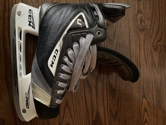 Hockey Skates Senior Used CCM U+ 12 Regular Width Size 10