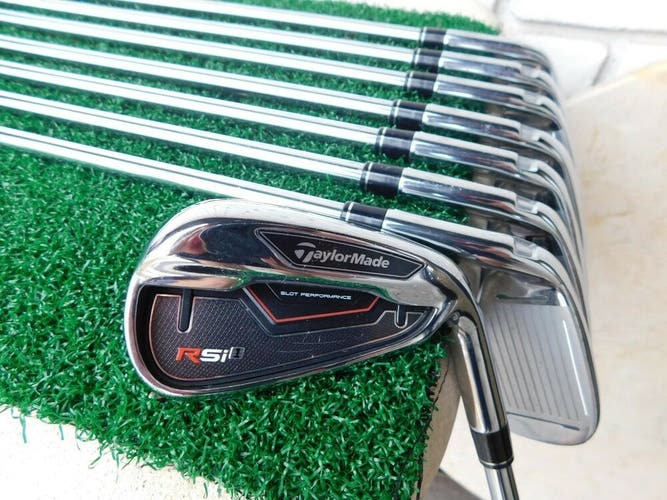 TaylorMade RSi1 (4i-PW,AW) Iron Set w/ REAX Regular Flex Shafts
