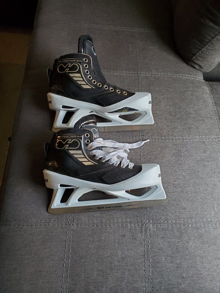Senior New True 2 Piece Hockey Goalie Skates Regular Width Size 10