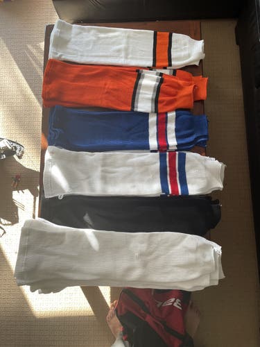 Hockey socks 6 pairs