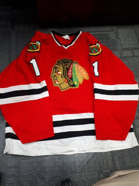 Vintage Chicago Blackhawks #1 Jersey Men's XL