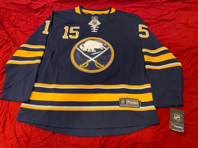 Buffalo Sabres Fanatics Branded Home Breakaway Jersey - Jack Eichel - Mens