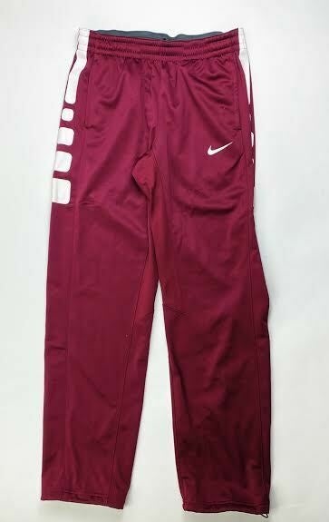 Nike Elite Stripe Training Warm-Up Pant Women's Medium Maroon Basketball 835386