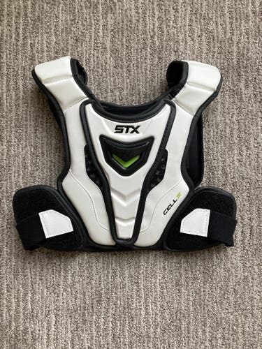 Men's Small STX Cell IV Shoulder Pad Liner White