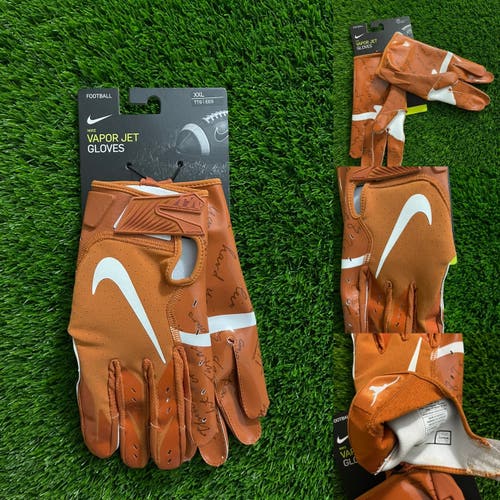 Nike Vapor Jet 5 Texas PE Football Gloves- 2XL