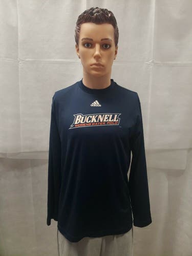 Team Issued Bucknell Women's Water Polo Adidas Long Sleeve shirt S NCAA