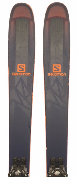 Used 2017 Salomon QST 99 Demo Ski with Bindings Size 181 (Option 210697)