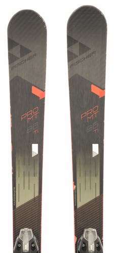 Used 2019 Fischer Pro Mt 86 Ti Demo Ski with Bindings Size 175 (Option 210779)