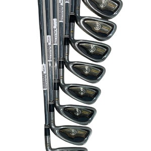 Used Cleveland Cg Gold 8 Piece Steel Uniflex Mens Package Set