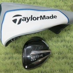 LH * MINT * Taylormade SIM MAX 9* Driver HEAD + NEW HC ..... #GX