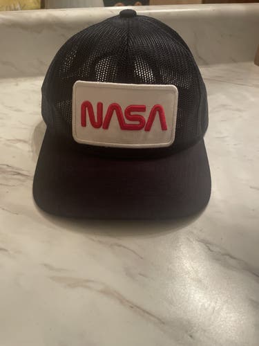 Blue Men's NASA Snapback. One Size Fits All Hat