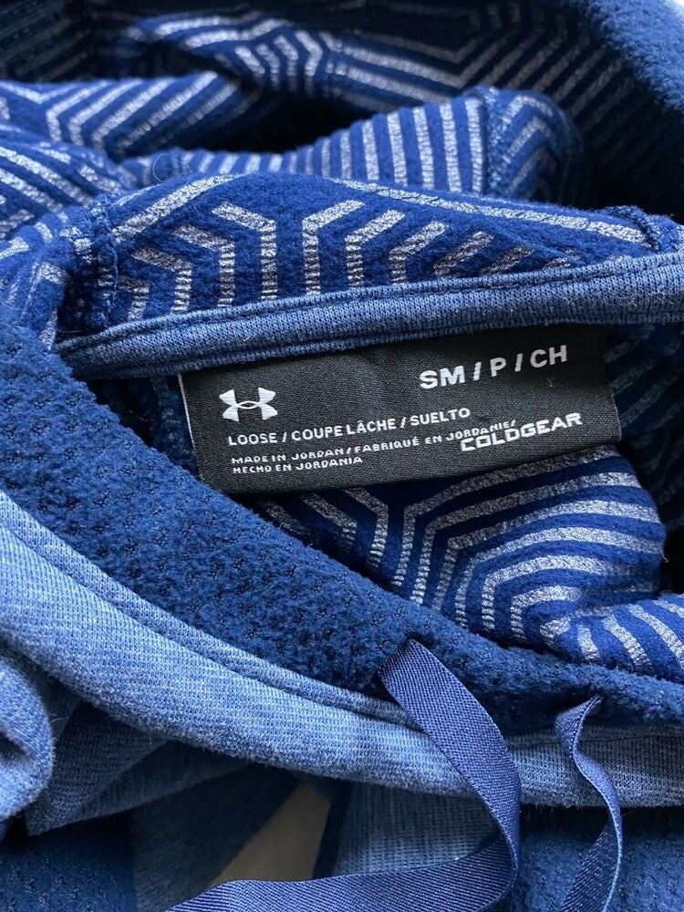 Under Armour ColdGear Infrared Slouchy Neck Hoodie Navy 1324052