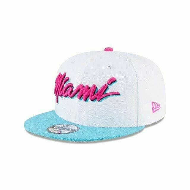 MIAMI HEAT VICE New Era 9FIFTY NBA City Edition Snapback Cap South Beach  Hat 950 $39.99 - PicClick