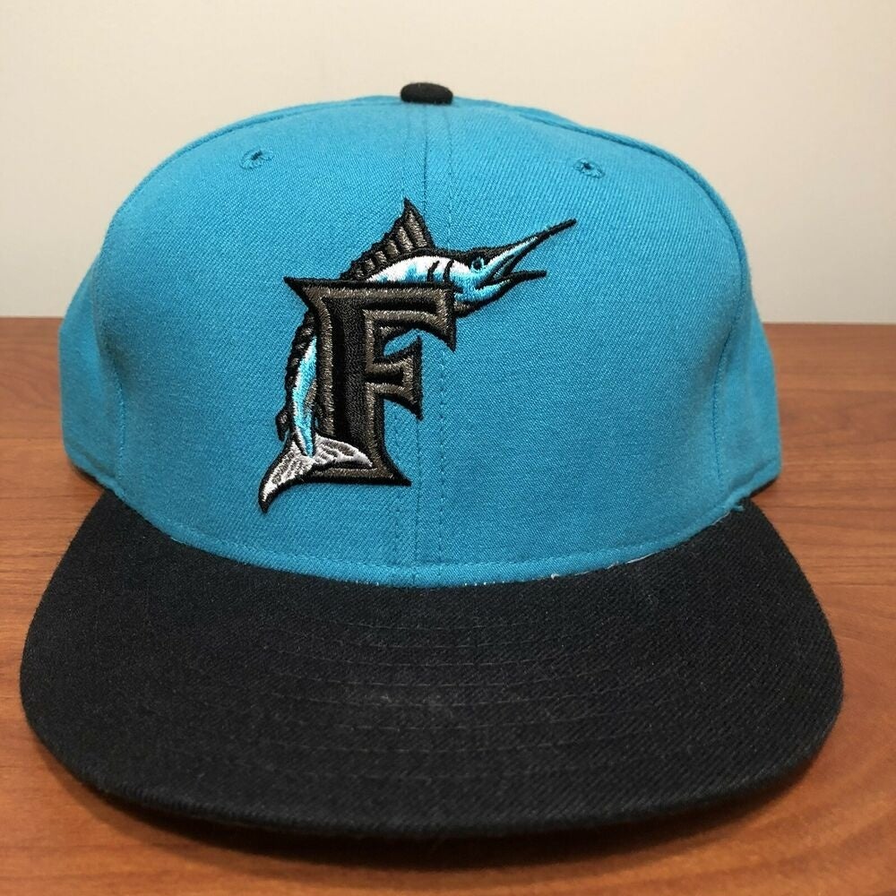Florida Marlins Hat Baseball Cap Fitted 