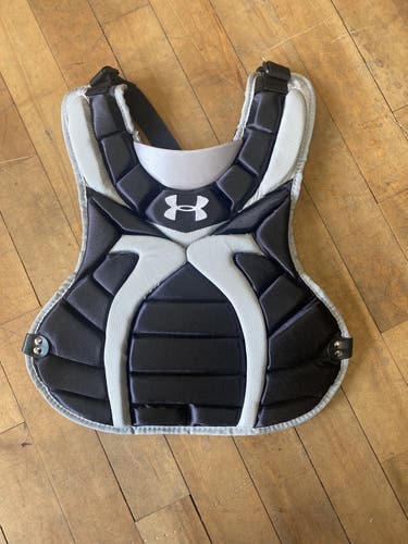 Black New Intermediate Under Armour Catcher's Combo