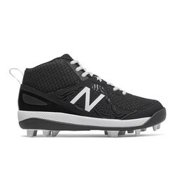 New Balance Black Molded Cleat Size 6
