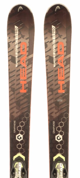 Used 2016 Head Power Instinct Ti Pro Demo Ski with Bindings Size 163 (Option 210847)