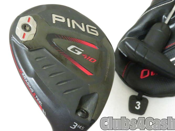 PING G410 Fairway 14.5°  3 Wood Mitsubishi Tensei CK Orange 70 X Flex +Cover