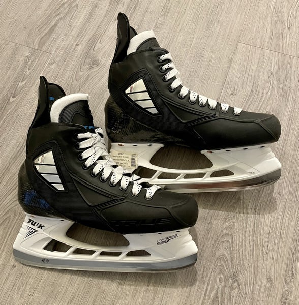 Senior TRUE Size 8.25 Pro Custom Hockey Skates Lightly Used