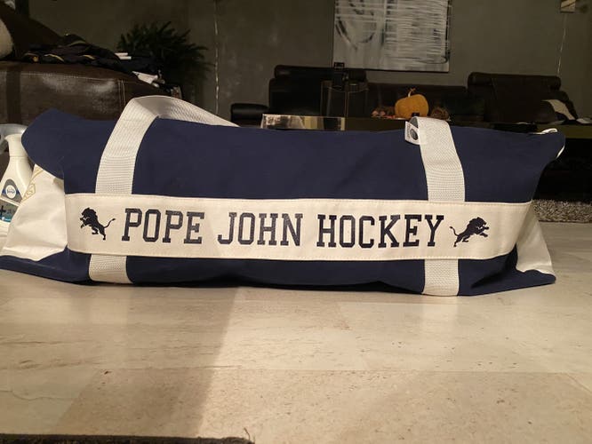 Lightly Used Private High School Hockey Bag