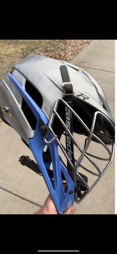 Silver Cascade R Lacrosse Helmet