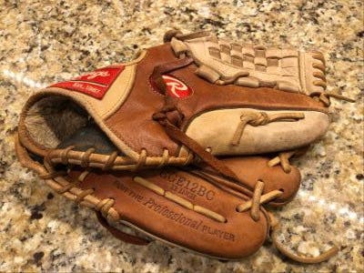 Baseball Glove Used Rawlings Right Hand Throw Gold Glove Elite 12"