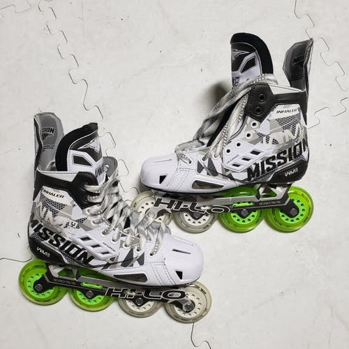 Inline Skates Senior New Mission Inhaler WM 03 Wide Width Size 7