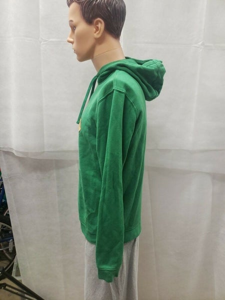 Boston Celtics Nike Hoodie Mens Large Full Zip Green Plaid Irish Shamrock  Jacket
