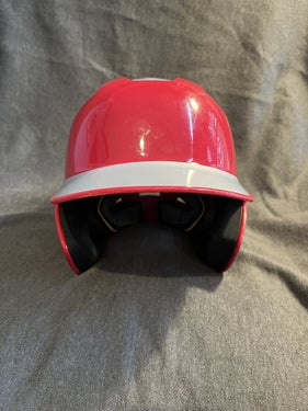 EASTON Z5 Grip Junior Baseball Batting Helmet Red Two Tone 6 3/8-7 1/8 NEW EASTON Z5 Grip Junior Baseball Batting Helmet Red Two Tone 6 3/8-7 1/8 NEW