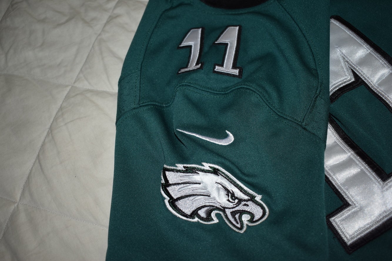 Nike On Field Carson Wentz Jersey Philadelphia Eagles Mens NFL Stitche –  Shop Thrift World