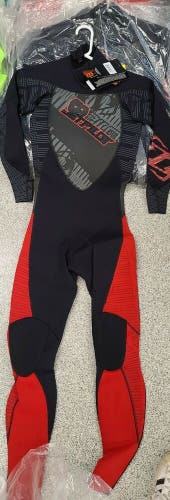 New $300 Jet Pilot Men's Cause Wetsuit 3/2mm Size XS Red JETPILOT