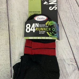 Thorlos Men’s 84N Runner Foot Protection Socks Size Large New With Tags