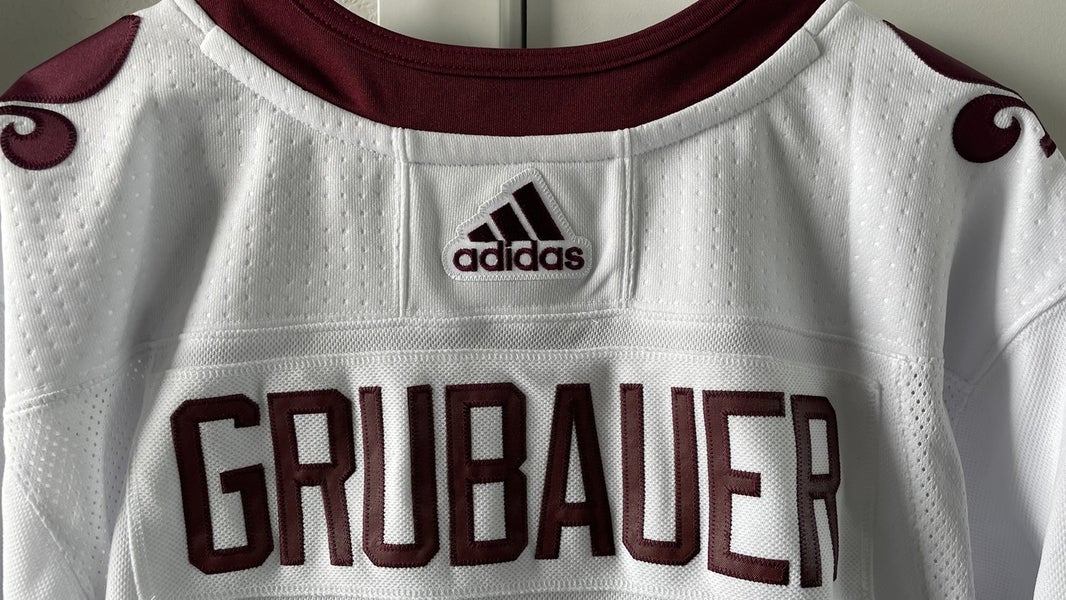 Adidas Reverse Retro avalanche Grubauer jersey
