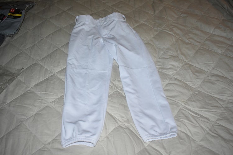 white intensity softball pants