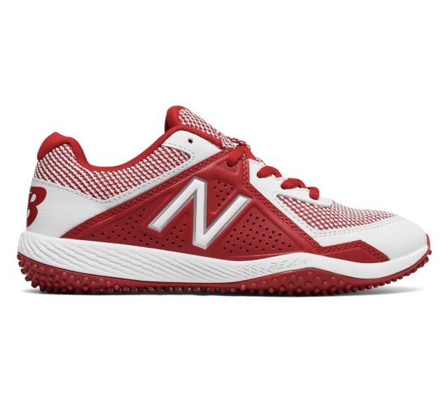 New Balance 4040v4 Red Turf Size 1.5 kids