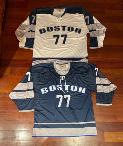 Boston Police Hockey Jersey #77 Size XL