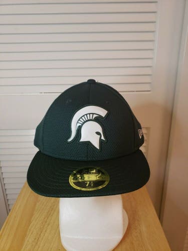 NWS Michigan State Spartans New Era 59fifty Low Profile 7 1/2 NCAA
