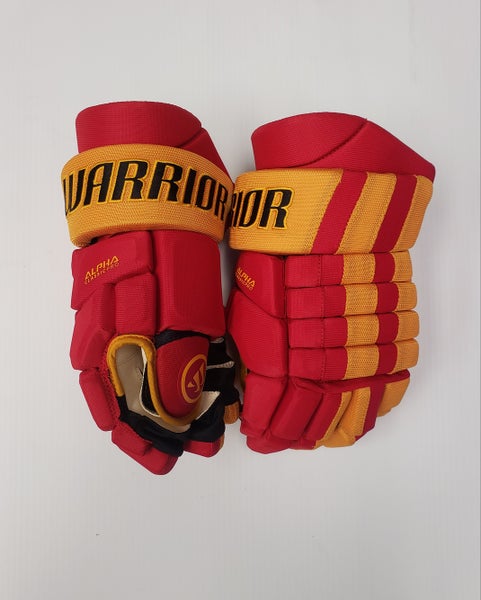 Red and yellow gloves from the Calgary Flames are live!