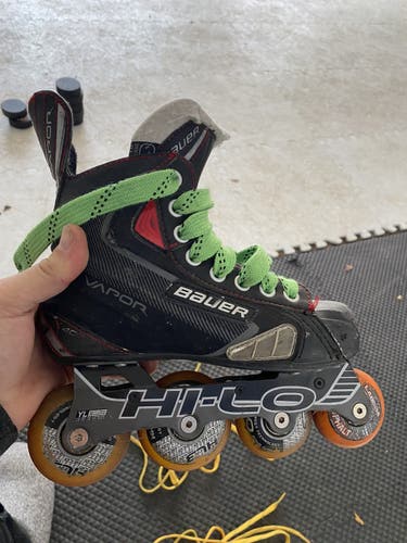 Used Bauer Regular Width Size 1 Vapor XR400 Inline Skates