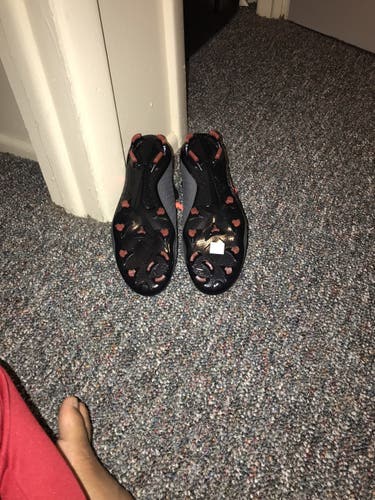 Black Unisex Size 9.5 (Women's 10.5) Nike Phantom Vision Elite Cleats