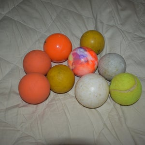 Various Sports Balls - 9 Total