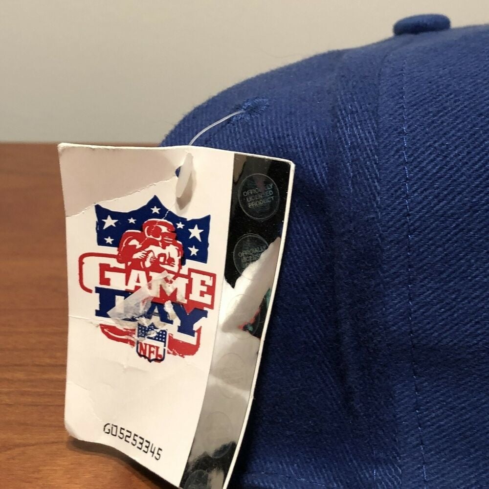 VINTAGE DETROIT LIONS LEATHER SNAPBACK - Primetime