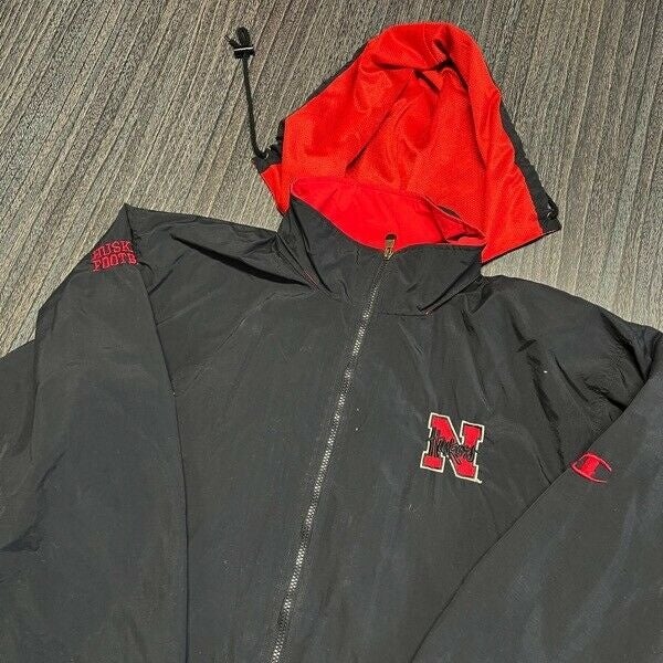 San Francisco 49ers Vintage Full Zip With Hood Football Jacket Size Man L  By Nu