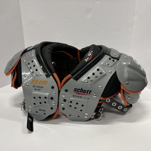 Used Schutt Xv Hd Adult Medium Football Shoulder Pads