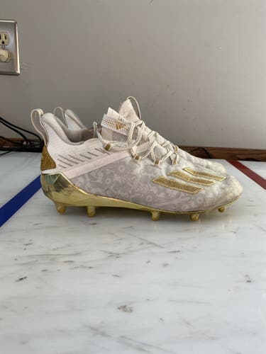 White  Size 8.0 (Women's 9.0) Adidas Young King