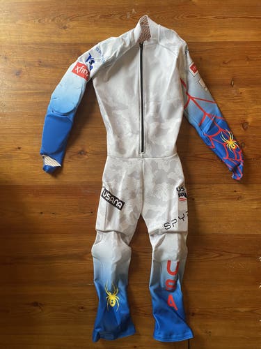 Unisex Large Spyder Us Team 2022  Ski Suit FIS Legal